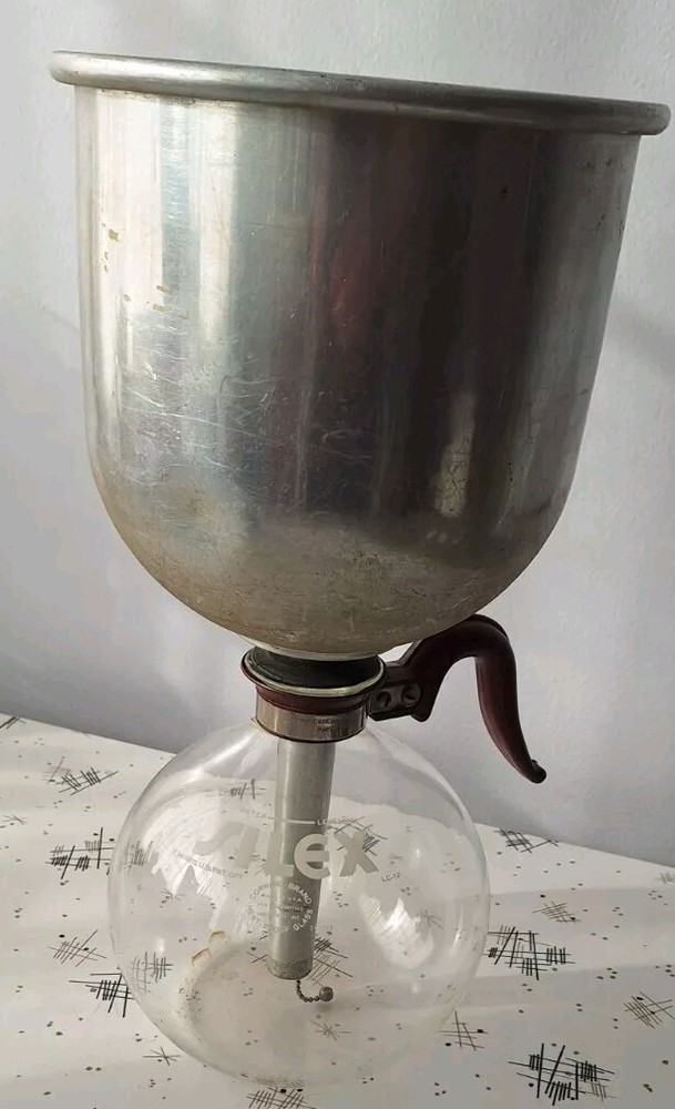 Vintage Silex Coffee Percolator With Bakelite Handle
