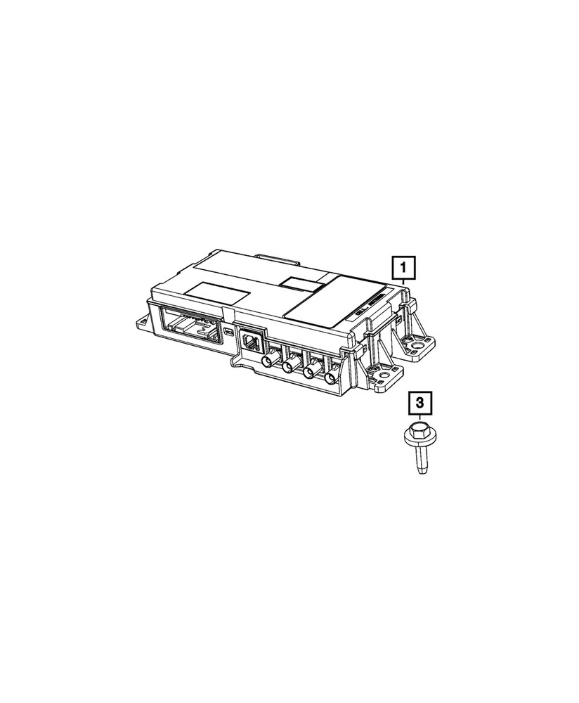 Genuine Mopar Telematics Module 68639445AB