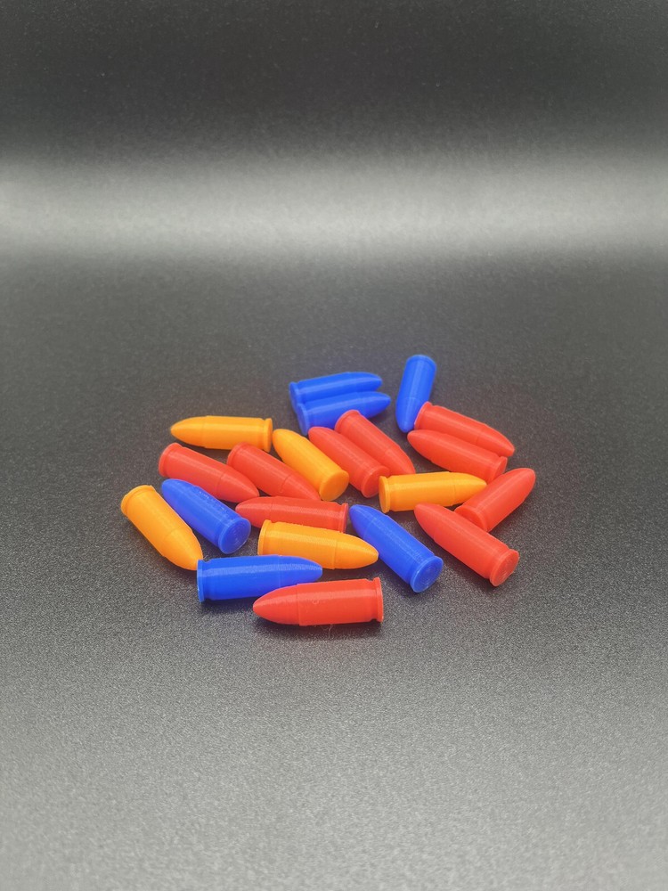 9MM Snap Caps / Dummy Rounds / Dry Fire Training