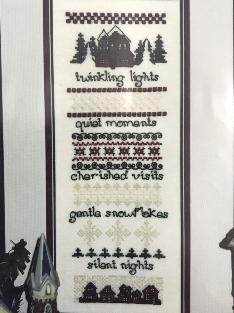 Christmas Winter Solace Yule Cross Stitch pattern Elegant Designs  Angus