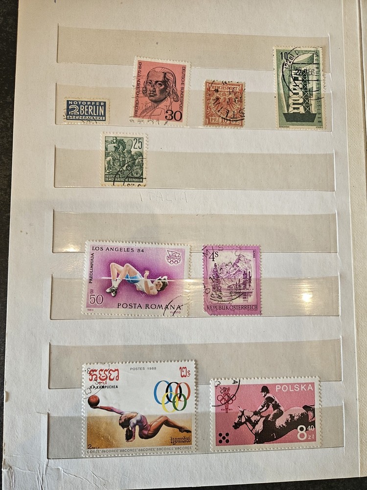 FOREIGN MIXED STAMP ALBUM COLLECTION