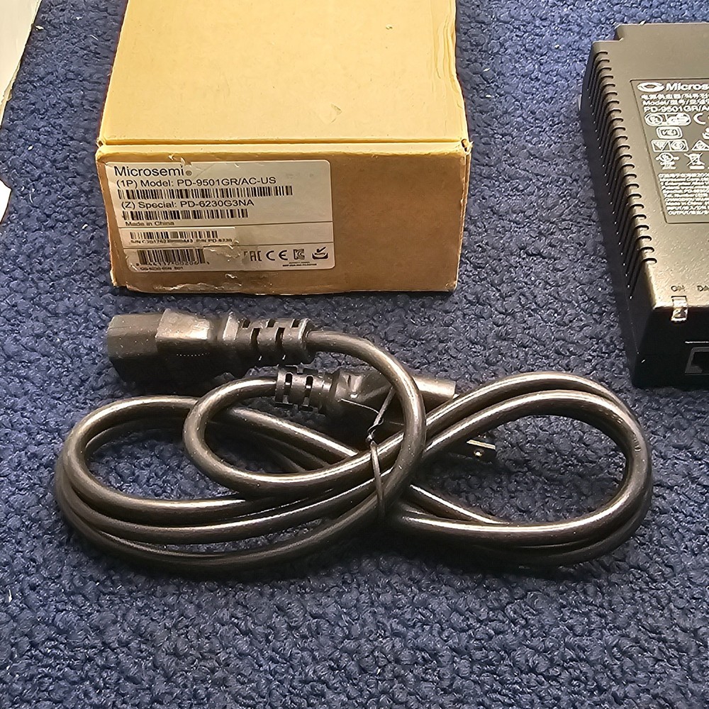 Microsemi PD-9501GR/AC-US POE Injector For Multisensor Camera