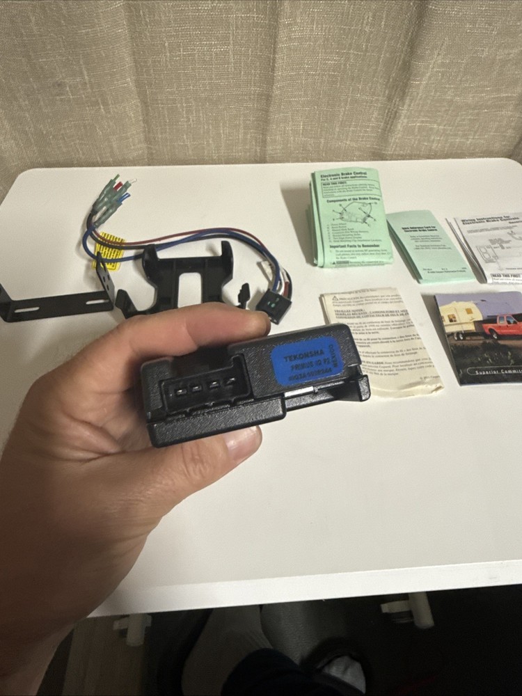 Tekonsha Primus IQ Trailer Brake Control System w/ Mount & Wiring Harness plug