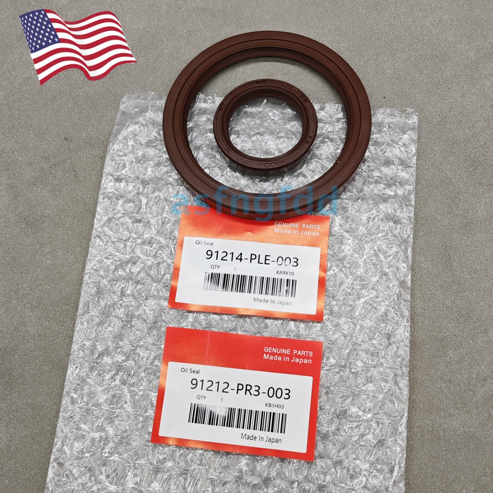 OEM Oil Pump Front & Rear Main Crank Seal Fits HONDA ACURA B-Series DOHC VTEC