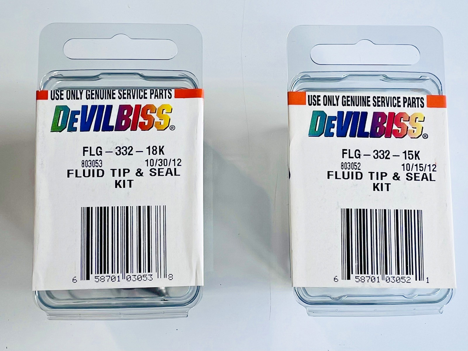 DeVilbiss FinishLine FLG-4 HVLP Gravity Spray Gun with 3 Fluid Tips & AiR Gauge