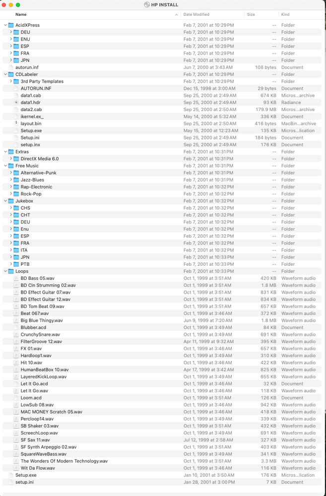 HP CD-Writer Software & Documentation CDs 2000, For Windows