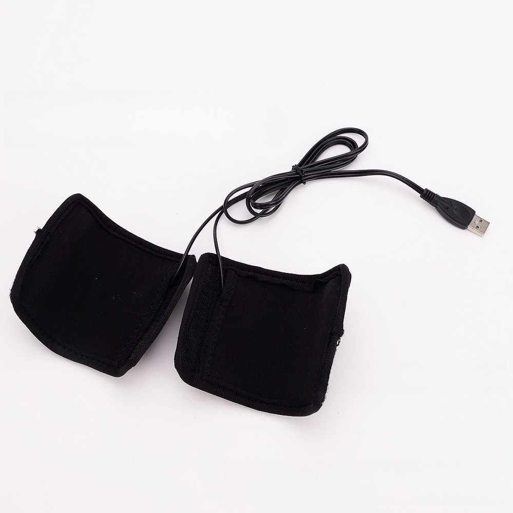 Motorcycle Heated Grips Heating Handle Cover Warmer Adjustable Hook And Loop AU