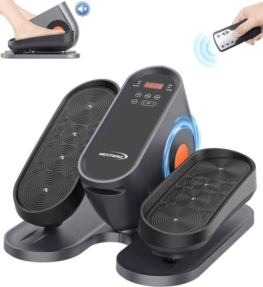 Under Desk Elliptical Machine Electric Ellipse Leg Exerciser While Sitting