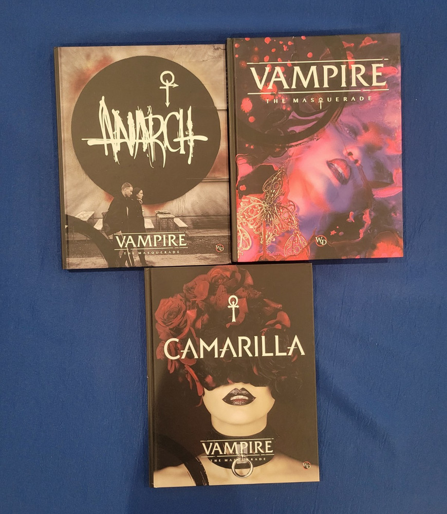 Vampire the Masquerade 5th Edition 3-Book Slipcase - White Wolf