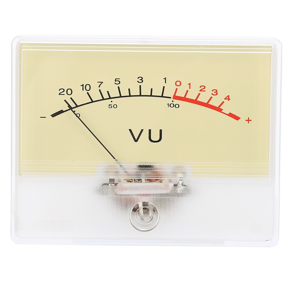 T‑90 DB Amplifier Level VU Meter Header Meter With Light Bulb Audio
