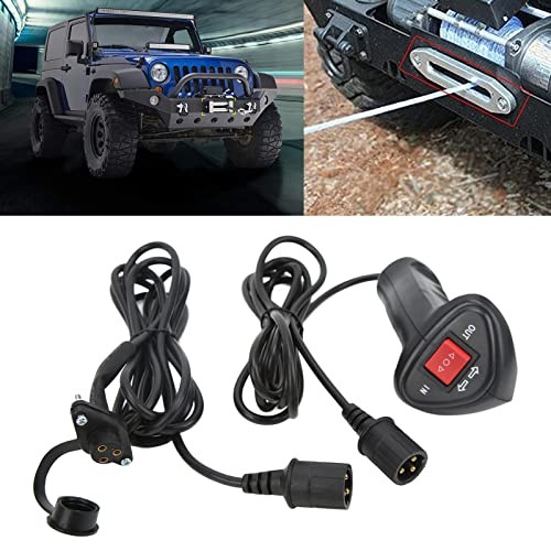 Winch Remote Controller, with 3 Meter Extension Cable Plug and Play Handheld