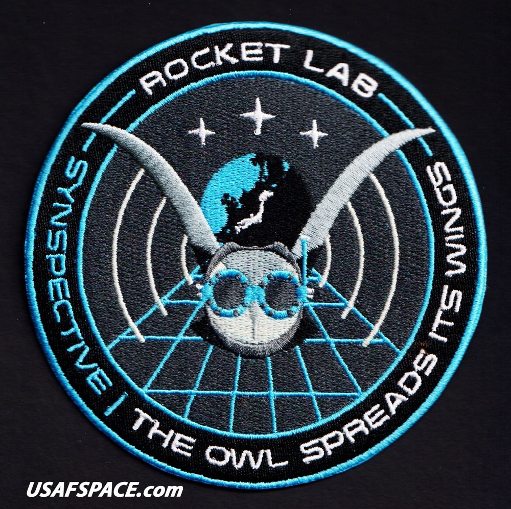 ROCKET LAB 30- The Owl Spreads Its Wings -SYNSPECTIVE-Mission SPACE Launch PATCH