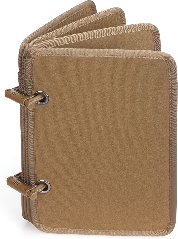 Patch Booklet Organizer, Flip-Page Patch Book, Mini Display Patches Panel Board