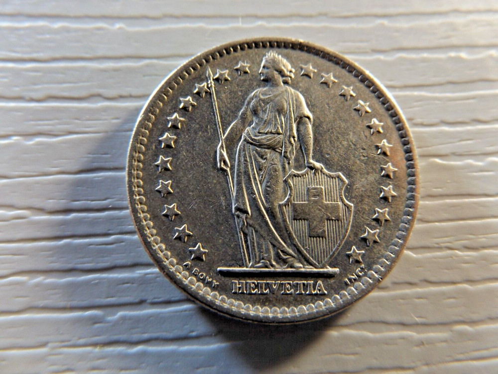 Switzerland 1974 2 FRANCS
