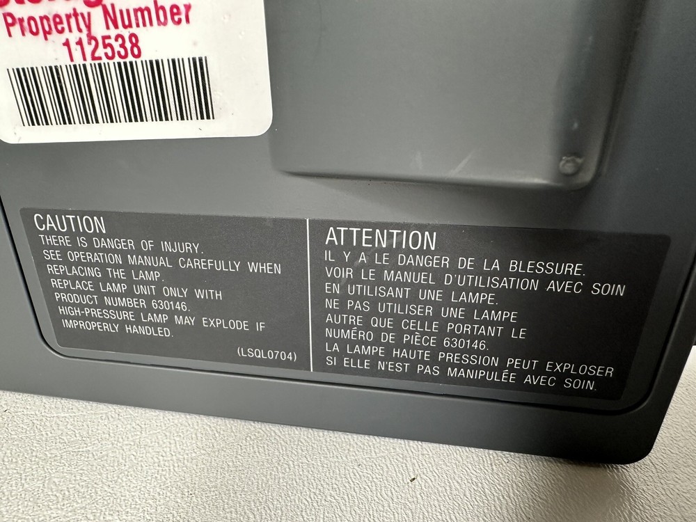 Polaroid Model 215E LCD Projector