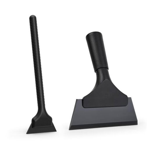 Window Tint Tool Mini Quarter Window Squeegee Small Rubber Scraper Kit for