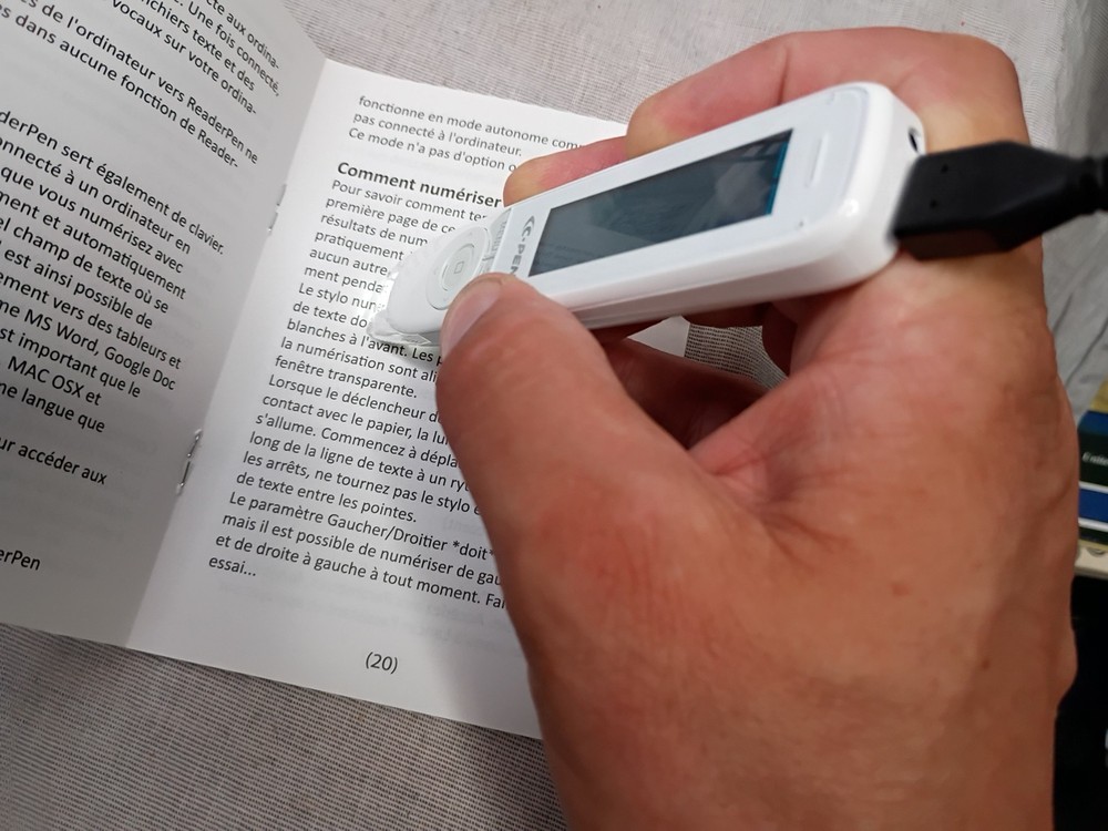 C Pen ReaderPen Text to Speech Reader Pen OCR - Battery doesn't hold charge