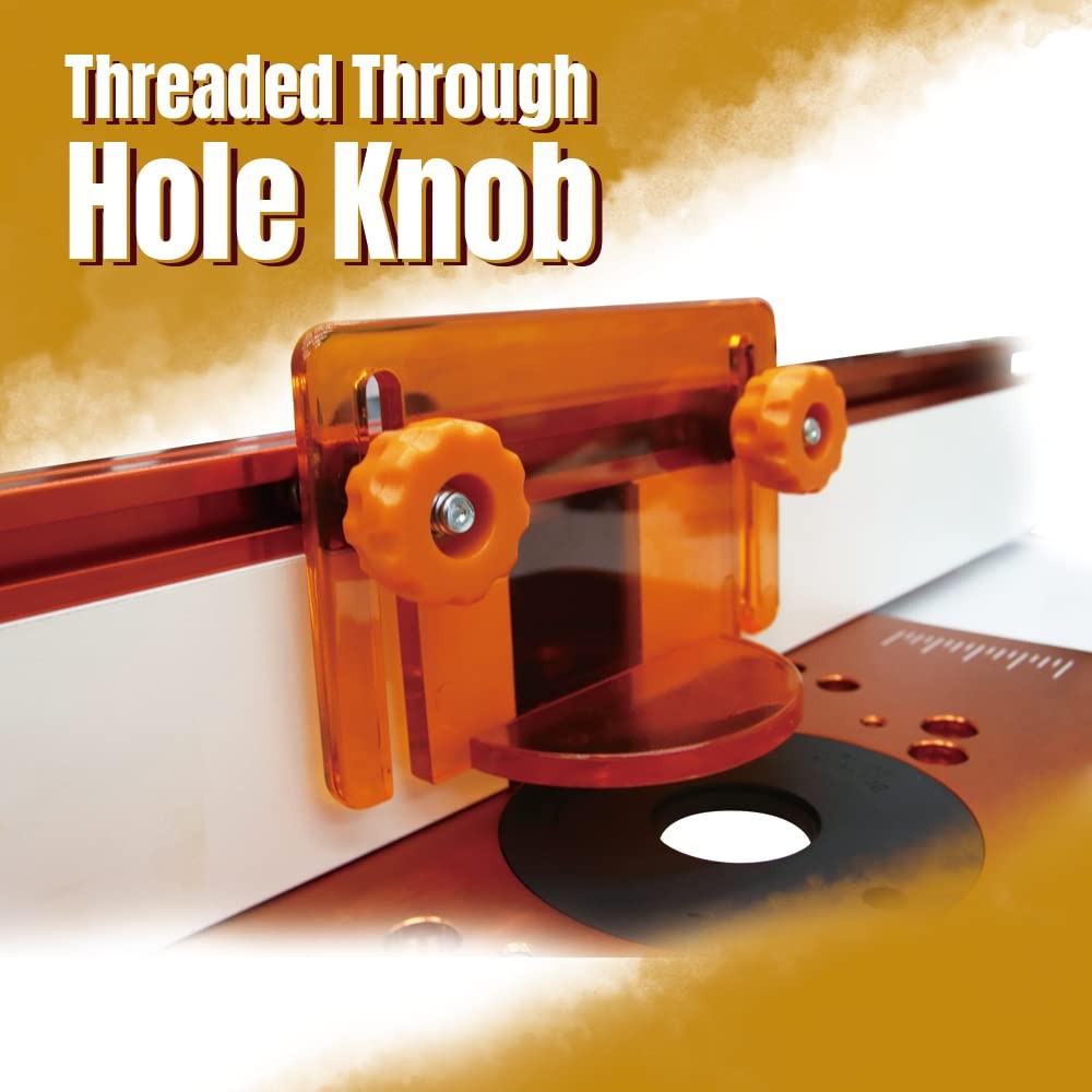 T-Track Knob Kit with Threaded Through 1/4-20 Knobs, T-Bolts and Washers for ...