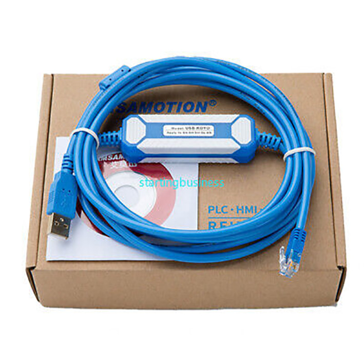 qty：1 For USB connector SM/SH/SN/DL/SU series PLC programming cable