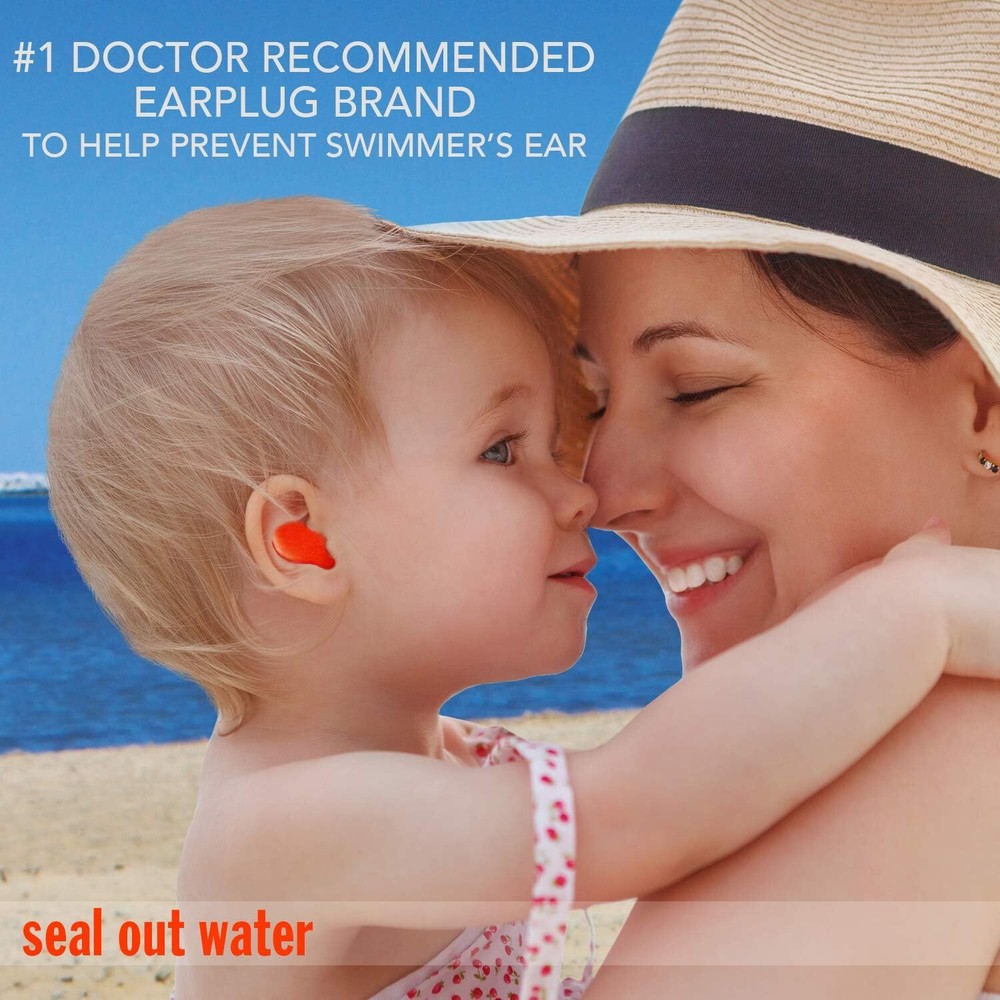 Comfortable Soft Moldable Silicone Putty Ear Plugs - Size 6 Pair