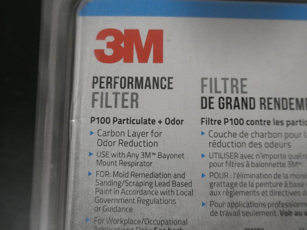 3M Performance Filter P100 2pk