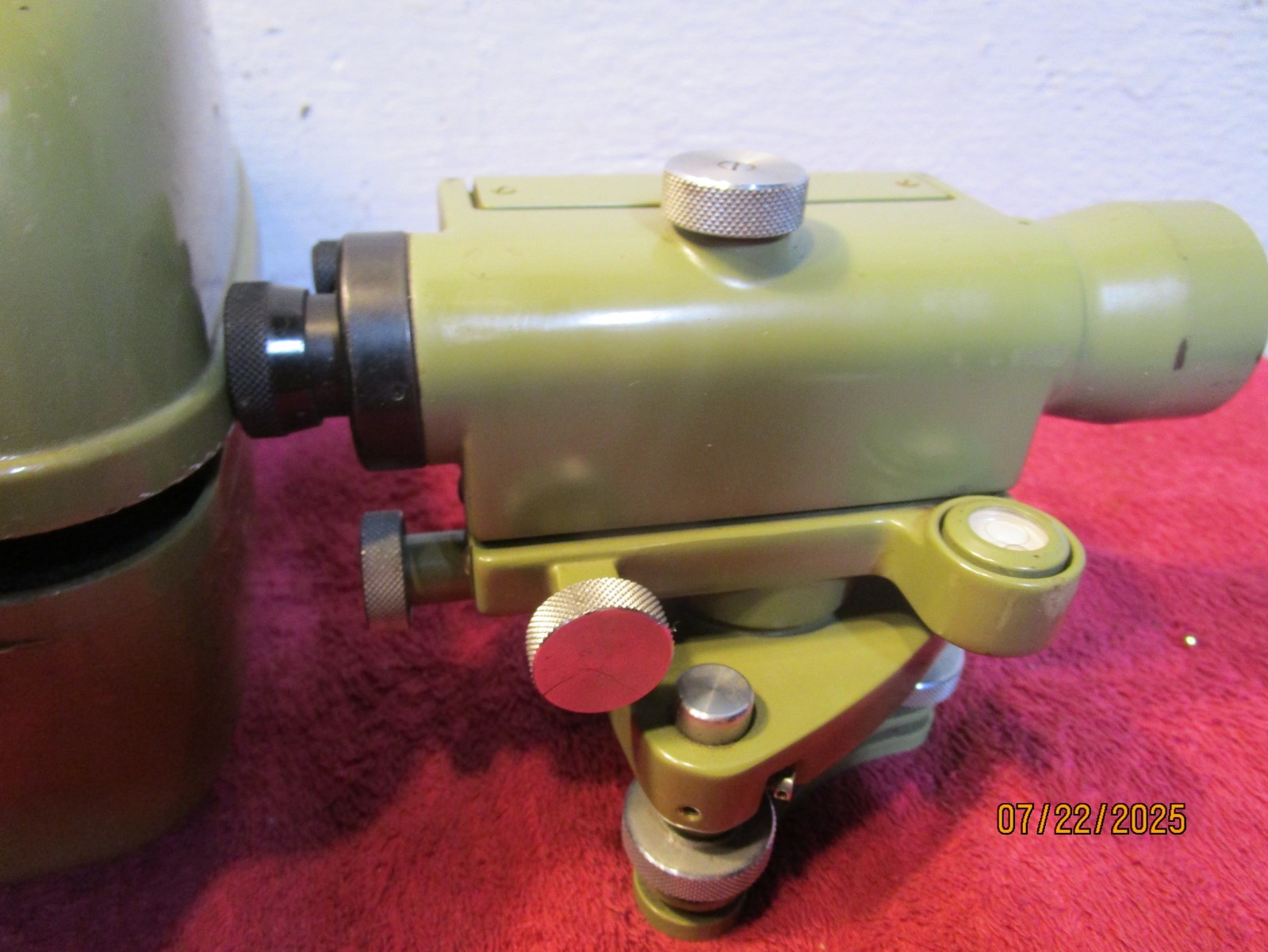 Vintage Wild Heersbrugg Transit Scope and Case Made in Switzerland