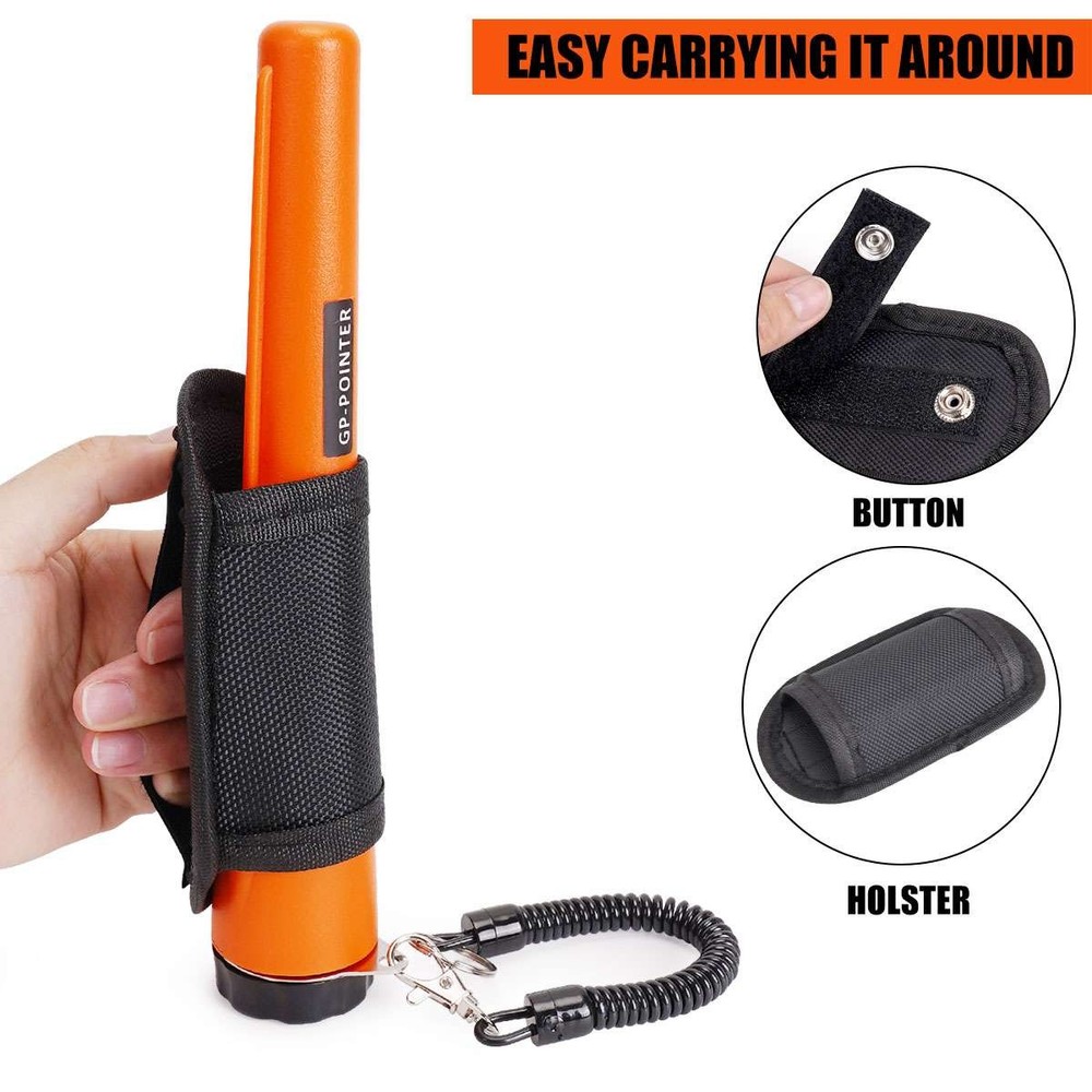 Metal Detector HandHeld Pro Pinpointer Pointer Probe Sensitive Tester Waterproof