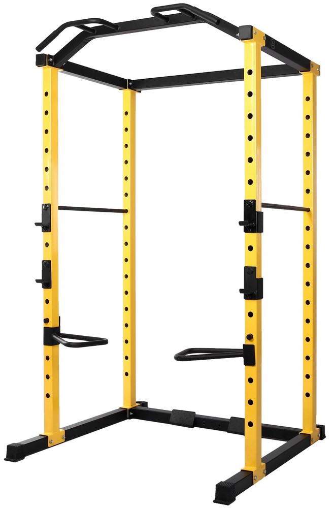 BalanceFrom PC-1 Series 1000lb Capacity Multi-Function Adjustable Power Cage Pow