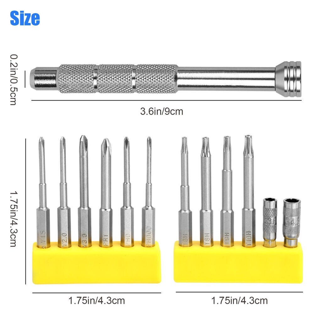 Repair Tool Set Pry Screwdriver Kit for PS5/4 Xbox One Controller Console Switch