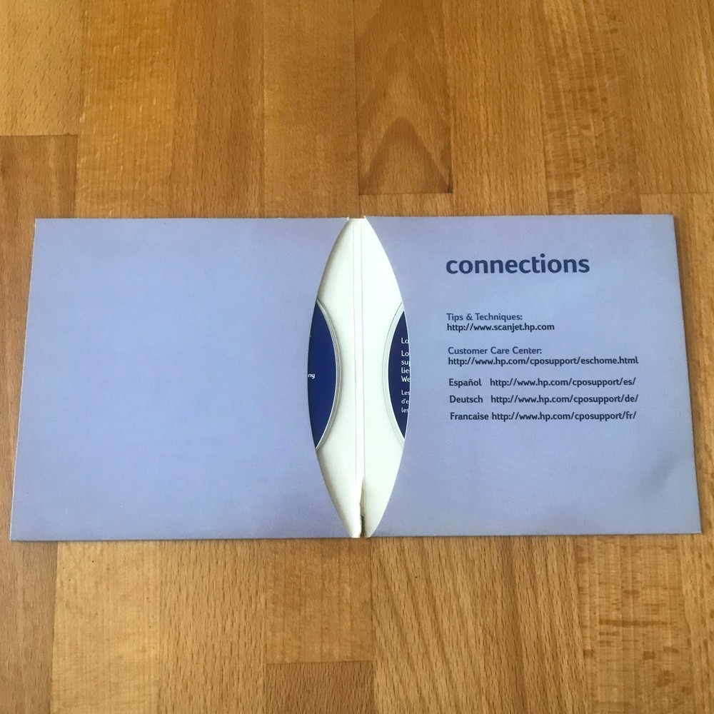 HP DeskJet 952C Printer Software Installation CD + HP Scanning Software 5300C CD