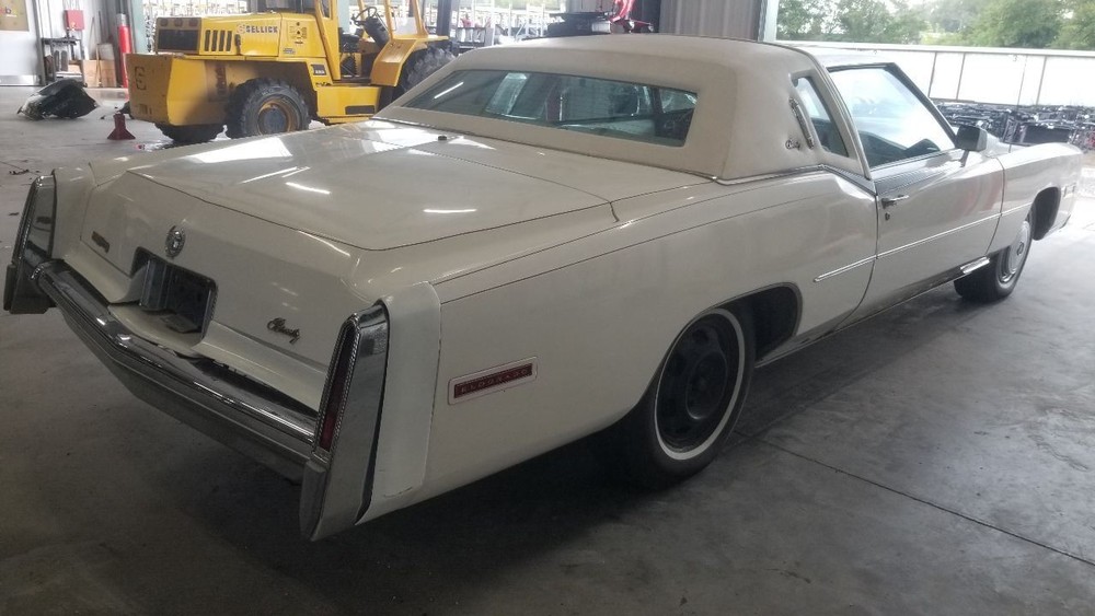 1977 CADILLAC ELDORADO BIARRITZ HOOD RELEASE CABLE