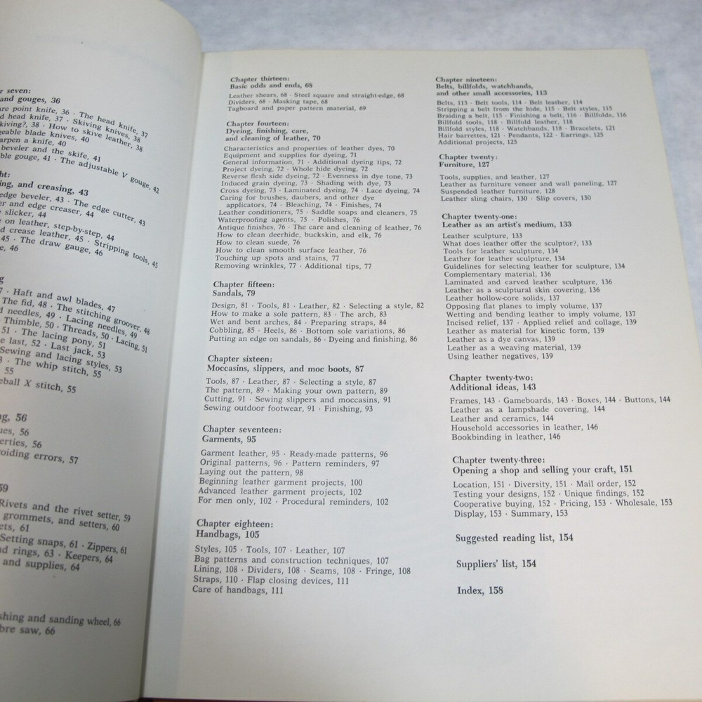 Modern Leather Design by Wilcox ex-lib Leather How To