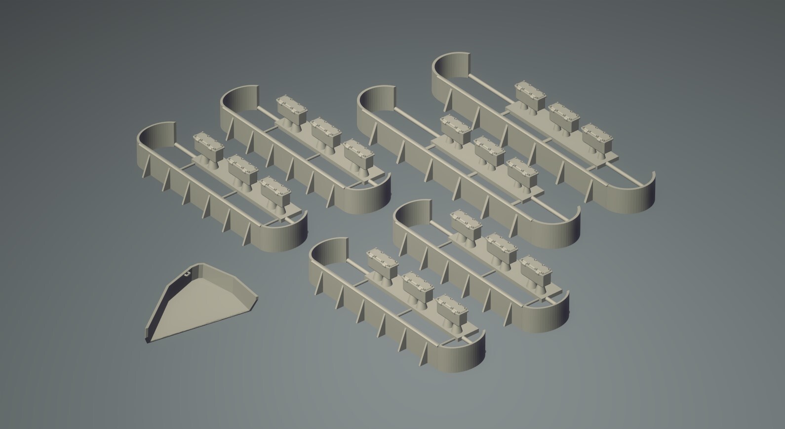 1/350 USS Washington BB56 1942 Conversion Set for Trumpeter North Carolina kit