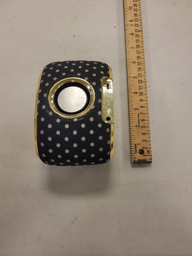 Fabric Bluetooth Speaker Polka Dot Portable Wireless Audio Speaker System
