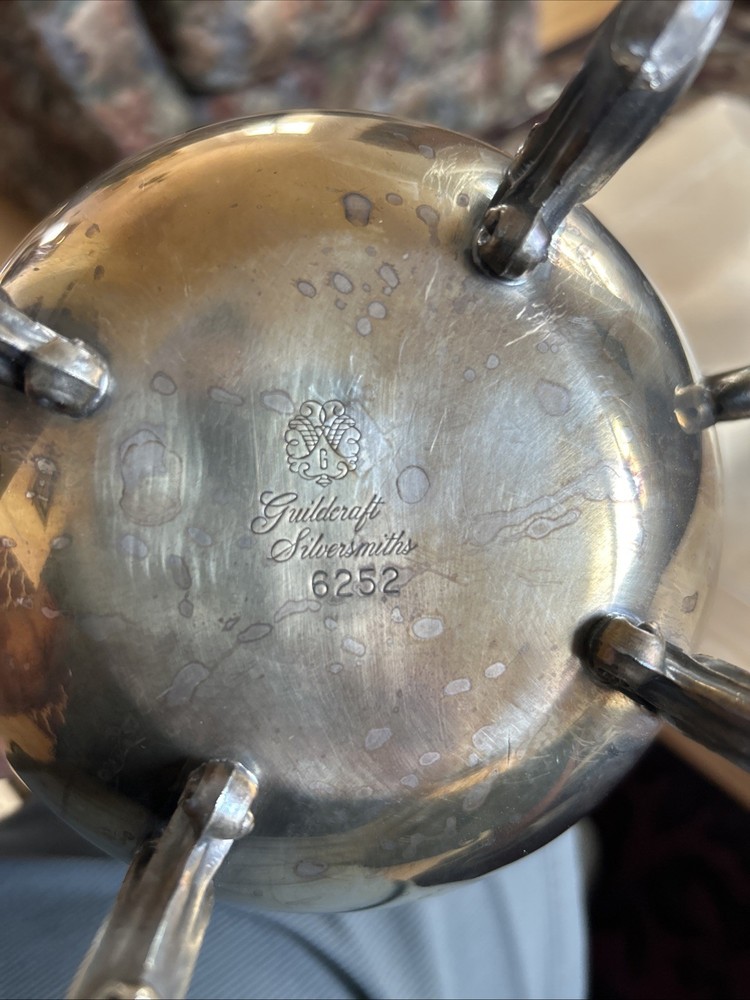 Guildcraft Silversmiths 6252 Silver Tea Pot
