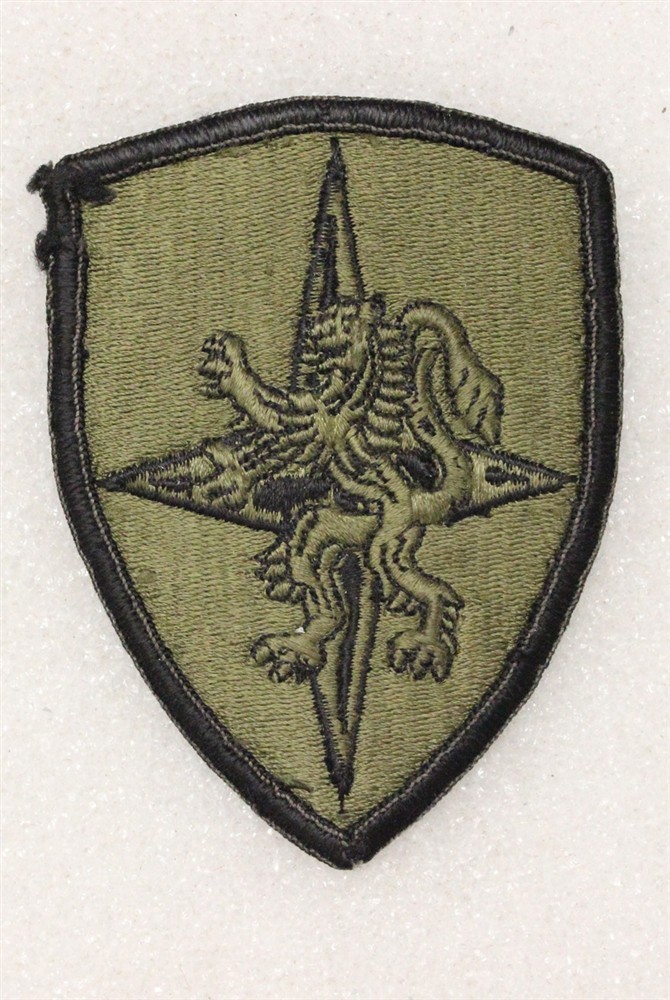 Army Patch: NATO Central Army Group - subdued, merrowed edge