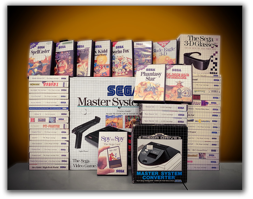 SEGA MASTER SYSTEM 💥RARE BUNDLE💥 Boxed Console & Games Accessories