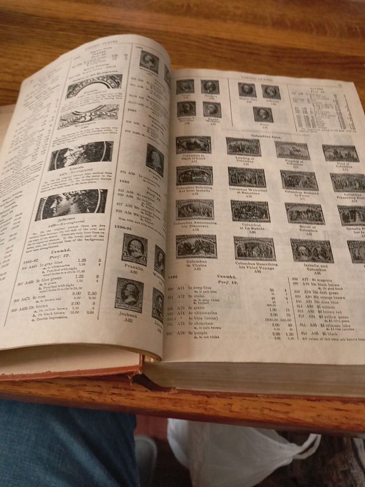 POSTAGE STAMP CATALOG , BY SCOTT STAMP & COIN CO. 1939 Standard