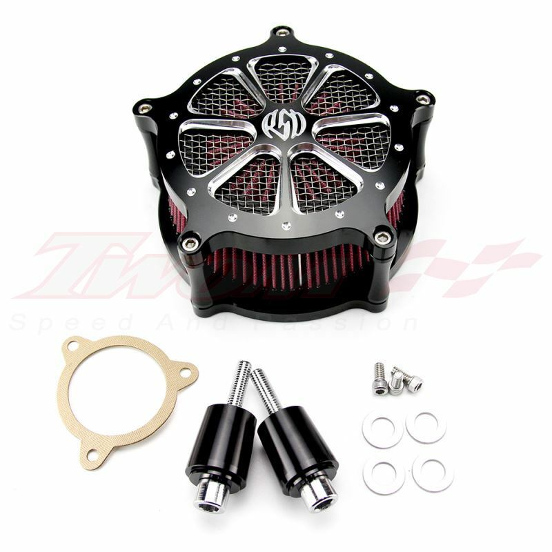 Air Cleaner Intake Filter For Harley Touring Road King Street Glide 2008-2016