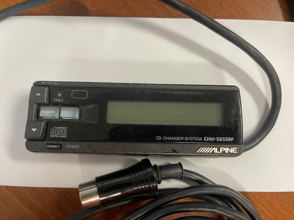 Alpine CHM-S655RF CD Changer Controller Faceplate Only - Used