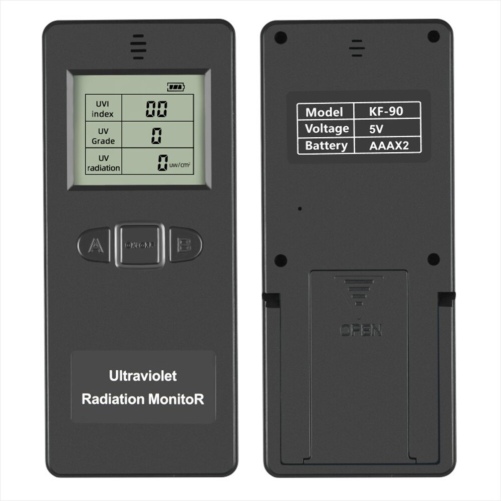 Portable Digital Ultraviolet Radiation UVI Meter Dosimeter Tester E9E1