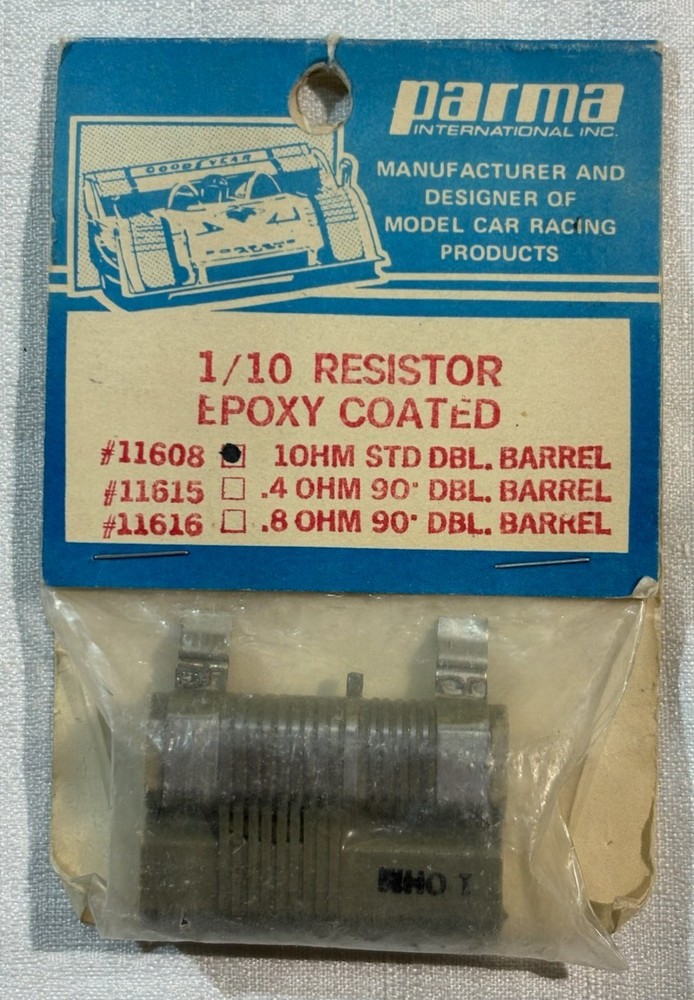 VINTAGE PARMA 10 OHM RESISTOR 1/10TH RC SPEED CONTROLLER
