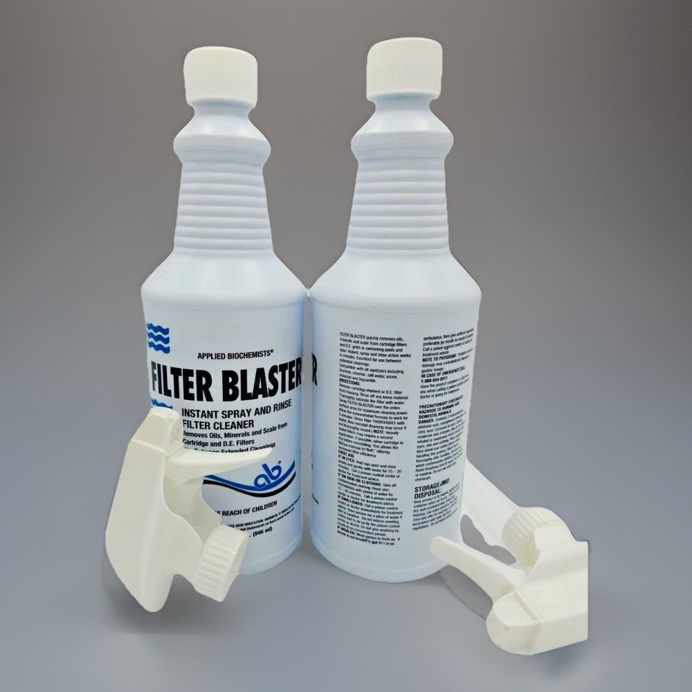 FILTER BLASTER - FILTER CLEANER 32 OZ **2-PACK (APPLIED BIOCHEMISTS - 400720A)