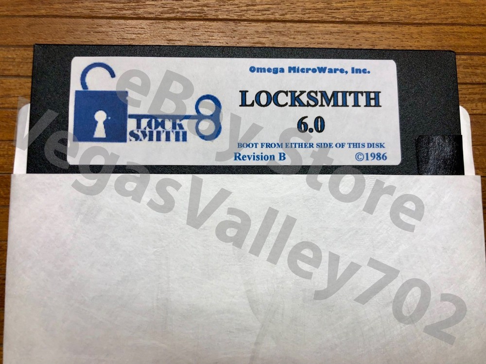 Locksmith 6.0 / Apple II, IIe, IIc, & IIgs Computers