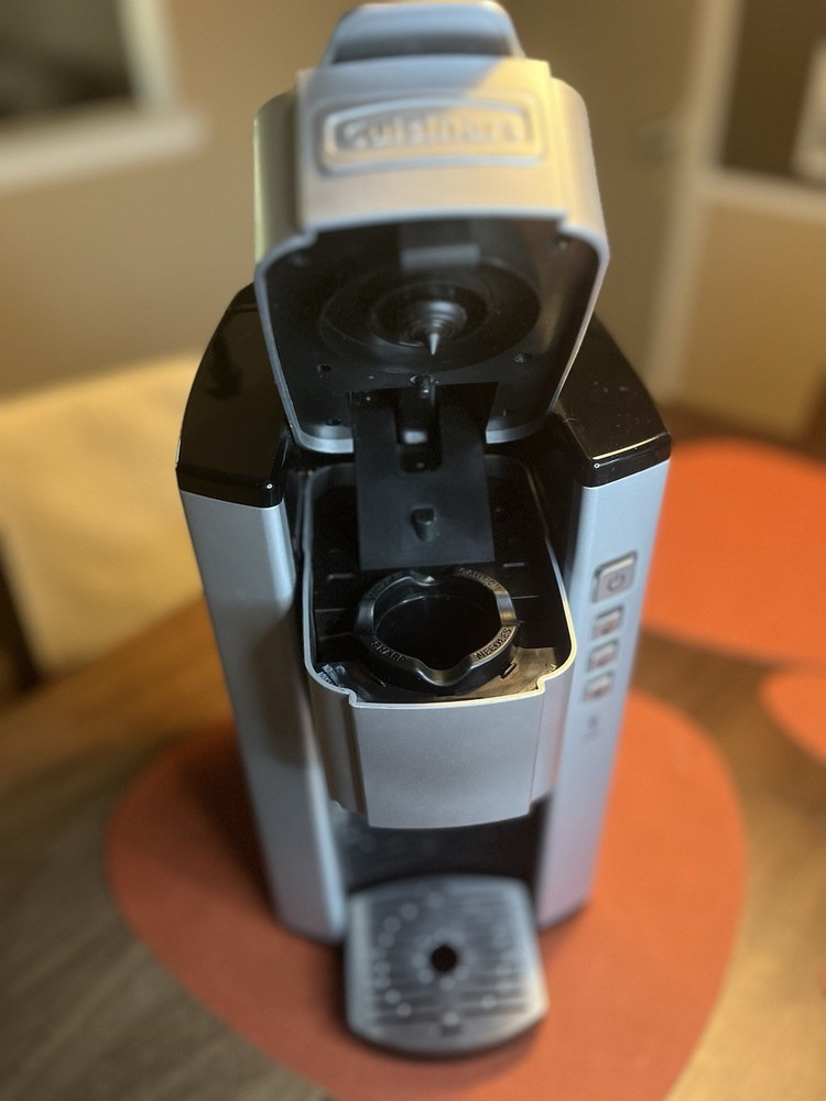 Cuisinart Premium Single Serve Coffee Maker Model SS-5 Black And Silver Compact