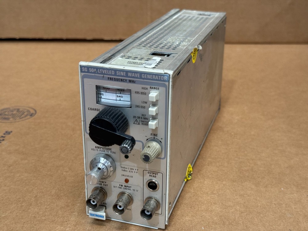 Tektronix SG 504 Leveled Sine Wave Generator UNIT #3