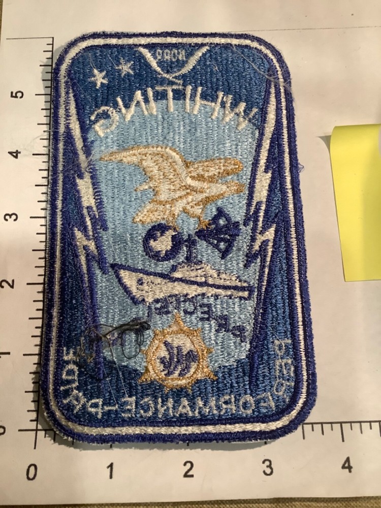 VINTAGE WHITING PRECISION PERFORMANCE AND PRIDE PATCH