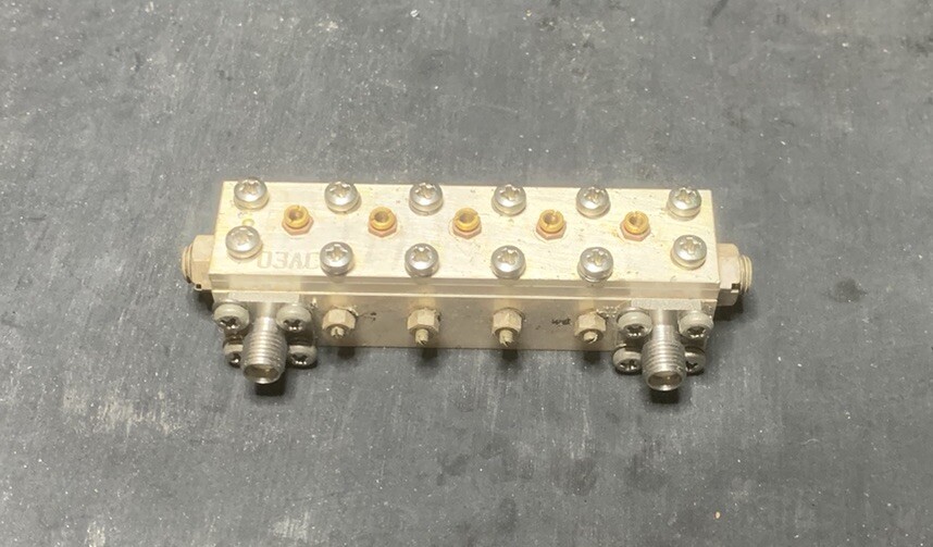 RF MICROWAVE FILTER 10.368 Ghz Bw 30 Mhz TUNABLE TESTATO