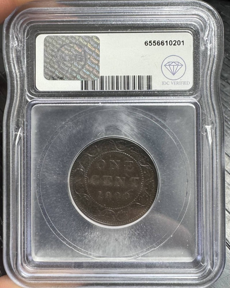 1900 canada Bronze CENT ICG VF-35 IDC Verified
