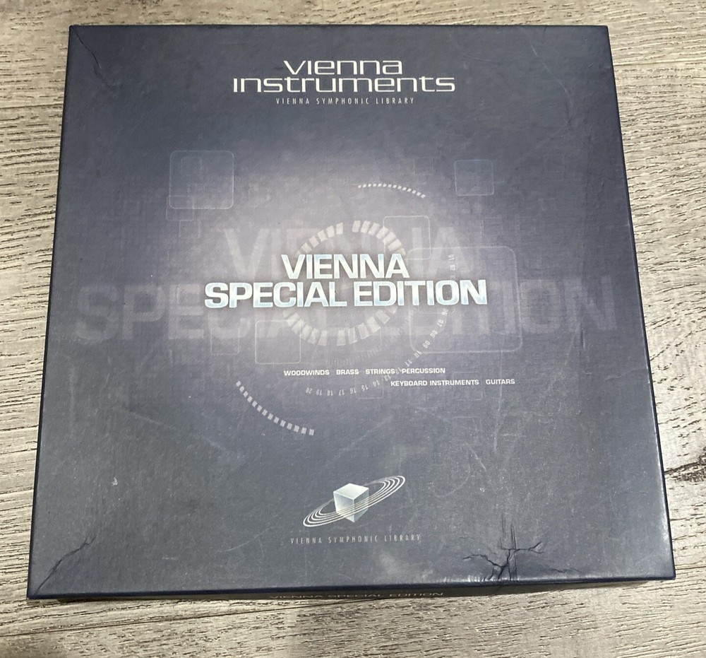 VIENNA SYMPHONIC LIBRARY SPECIAL EDITION VSL INSTRUMENTS SOFTWARE
